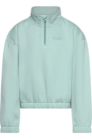 Vans Half Zip Mock Pullover Blue