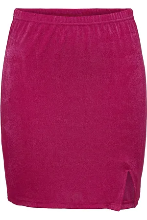 ONLY Onlassy Mini Slit Skirt Cs Jrs Pink