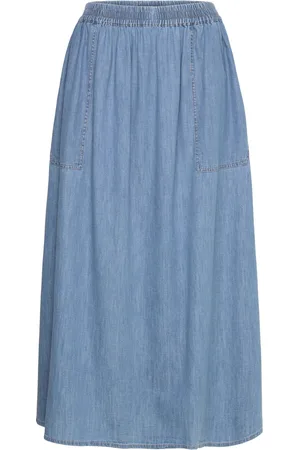 Lollys Laundry Akanell Maxi Skirt Blue