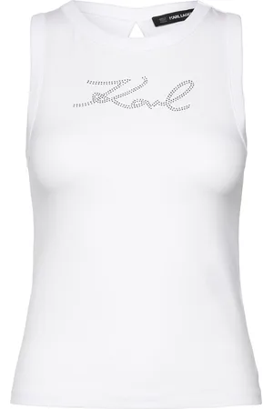 Karl Lagerfeld Karl Rhinest Tank Top
