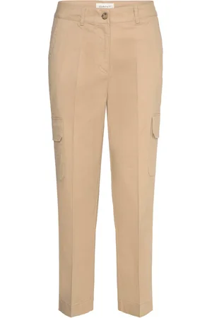 GANT Slim Chino Cargo Pants Beige