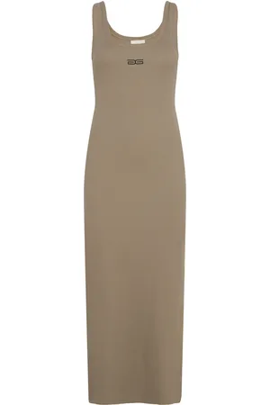 Gestuz Drewgz Sl Logo Dress Beige