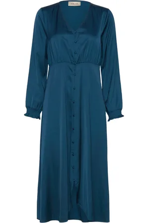 Cream Crflivio Dress - Zally Fit Blue
