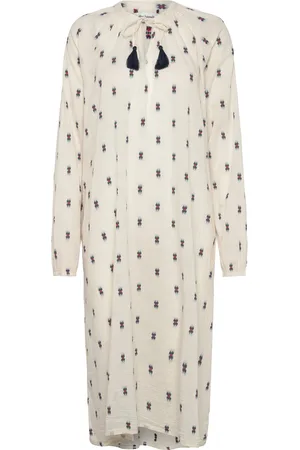 Lollys Laundry Punjabll Midi Dress Ls Cream