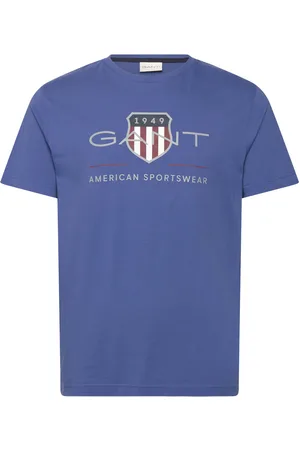 GANT Reg Archive Shield Ss T-Shirt Blue