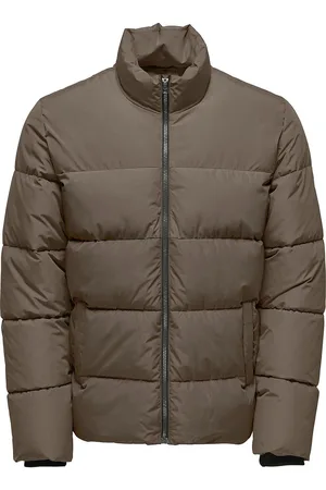 Only & Sons Onsmelvin Life Puffer Jacket Otw Vd Brown