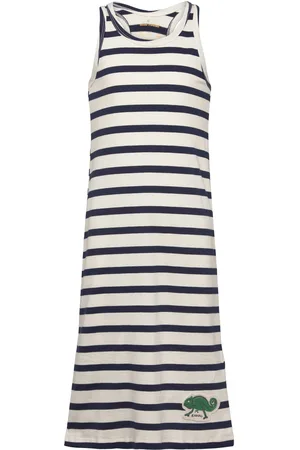Mini Rodini Lizard Patch Tank Dress Patterned