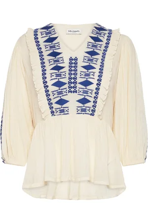 Lollys Laundry Kanpurll Blouse 3/4 Cream