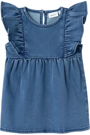 NAME IT Nbflotus Dnm Dress 5360-To L Blue