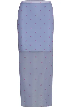Noella Solay Long Skirt Blue