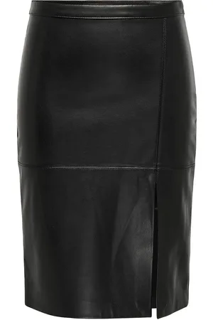 ONLY Onlnewoline Faux Leather Skirt Cc Otw