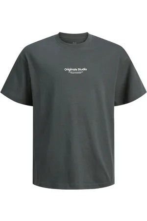 JACK & JONES Jorvesterbro Tee Ss Crew Neck Noos Jnr Grey Jack & J S