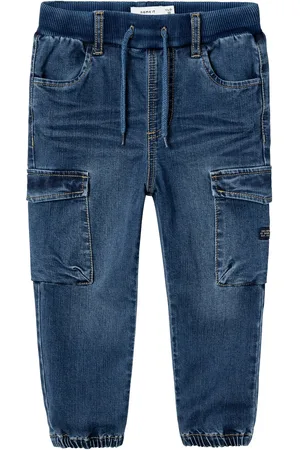 NAME IT Nmmben Baggy R Cargo Jeans 9770-Yt Noos Blue