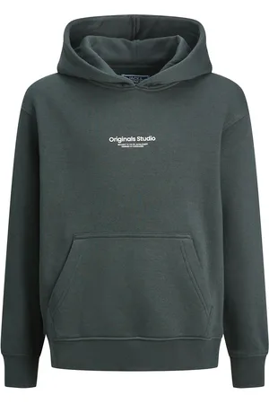 JACK & JONES Jorvesterbro Sweat Hood Noos Jnr Green Jack & J S