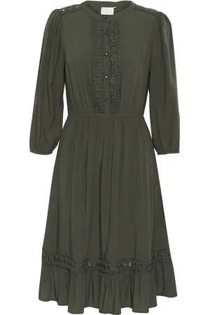 Kaffe Kafreya Dress Green