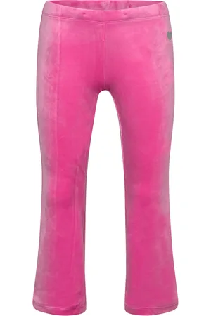 Lindex Leggings Flare Velour Solid