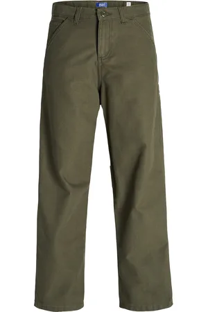 JACK & JONES Jpstalex Jjbarkley Carpenter Pant Jnr Khaki Jack & J S