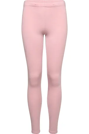 Lindex Leggings Basic Brushed Inside Pink