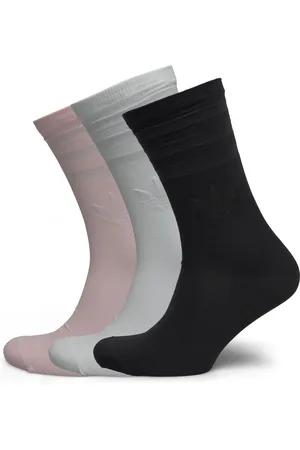 adidas Transparent Crew Sock 3 Pair Pack Patterned