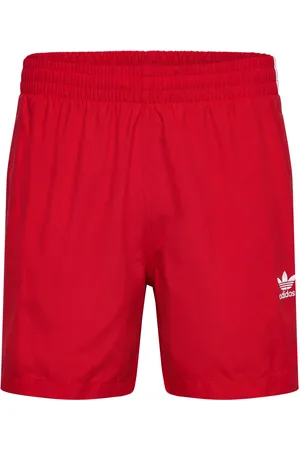 adidas Originals Adicolor 3 Stripes Swim Short Red
