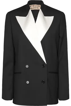 Stella Nova Blazer With Inserted Satin Lapel