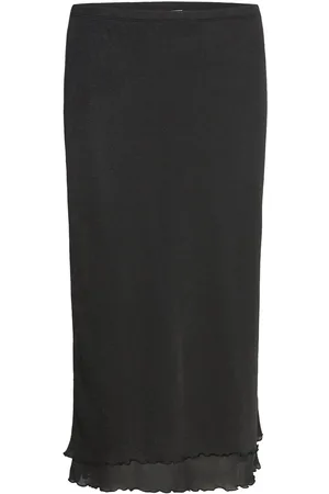 Filippa K Layered Frill Crepe Skirt