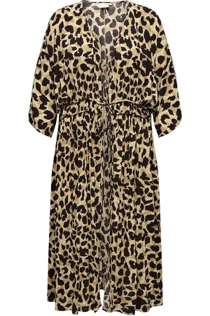 ONLY Carbruno Life 3/4 Midi Kimono Aop Beige