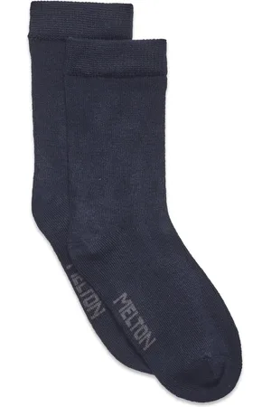 Melton Bamboo Socks Navy