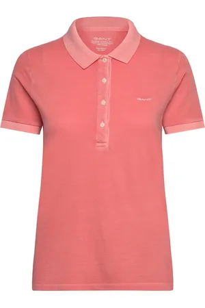 GANT Sunfaded Ss Pique Polo Coral