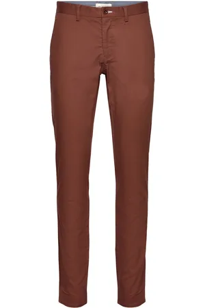 GANT Slim Chinos Burgundy