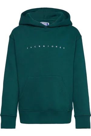 JACK & JONES Jjestar Jj Sweat Hood Noos Jnr Green Jack & J S
