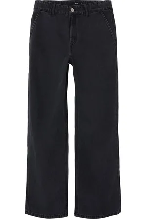 LMTD Nlmtoizza Dnm Loose Pant Noos Black