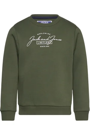 JACK & JONES Jjferris Sweat Crew Neck Mni Green Jack & J S