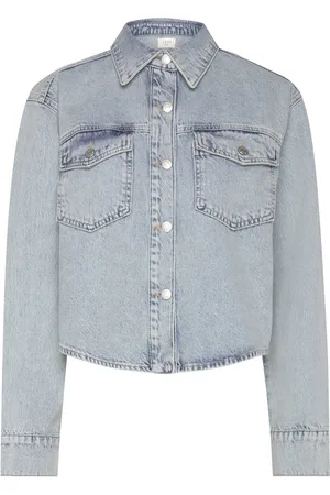 Norr Kenzie Short Shirt Blue