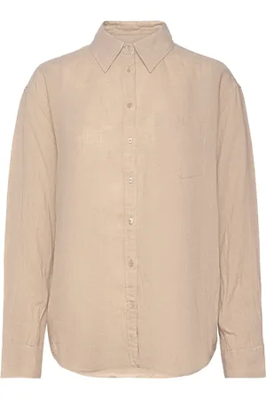 GANT Rel Linen Shirt Beige