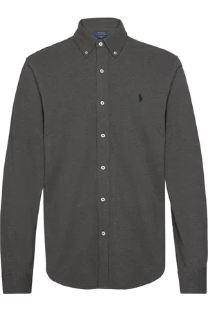 Ralph Lauren Featherweight Mesh Shirt Grey