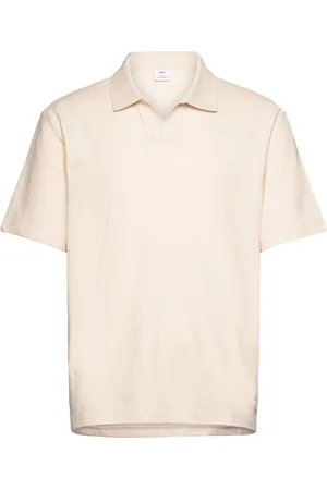MANGO Regular-Fit Ribbed Cotton Polo Shirt Cream