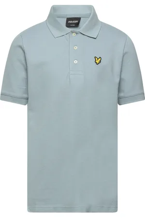 Lyle & Scott Plain Polo Shirt Blue