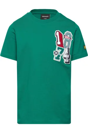 Lyle & Scott 1874 Patch Graphic T-Shirt Green