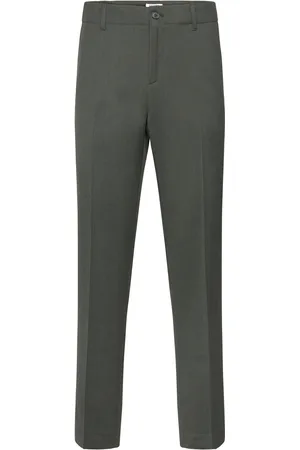 Filippa K Elastic Waist Tailored Trouser Green