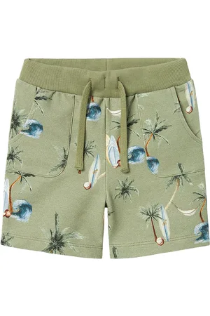 NAME IT Nmmhermod Sweat Long Shorts Unb Green