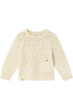 Lil Atelier Nmmjeff Ls Knit Lil Cream