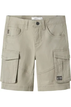 NAME IT Nkmryan Reg Twi L Shorts 6776-Ba Noos Beige