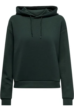 ONLY Onplounge Ls Hood Sweat - Noos Green