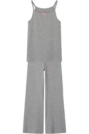 NAME IT Nkfdinaya Sl Night Set Grey