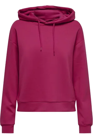 ONLY Onplounge Ls Hood Sweat - Noos Pink
