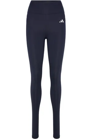 adidas Adidas Optime Essentials Stash Pocket Full Length Leggings Navy