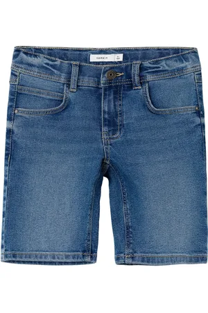 NAME IT Nkmryan Reg Dnm L Shorts 1090-Io Noos Blue