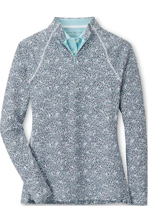 Peter Millar Spot-On Raglan Sleeve Perth Layer Blue