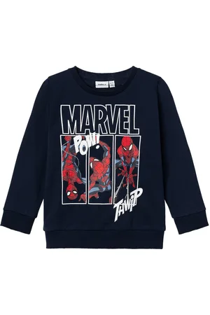 NAME IT Nmmjessie Spiderman Sweat Unb Noos Mar Navy